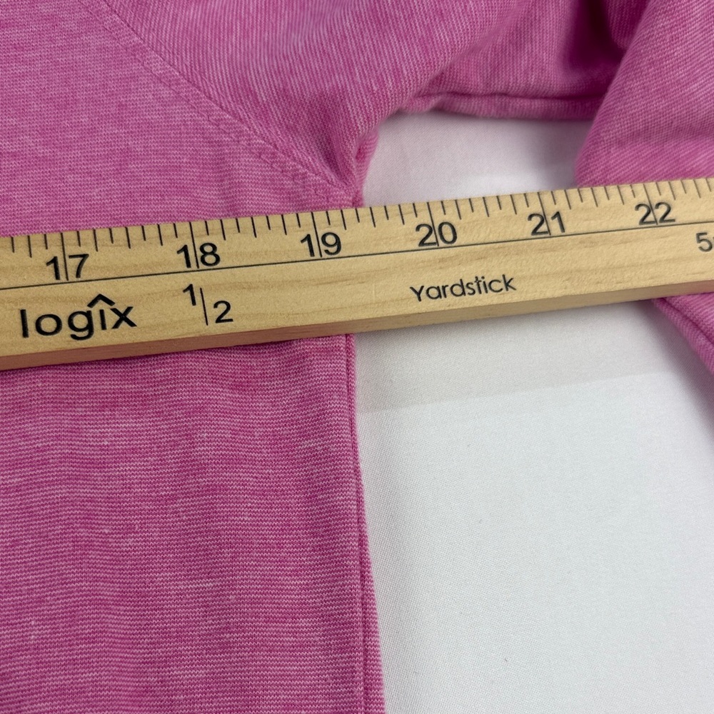 Vineyard Vines Pink & White Striped Long Sleeve Shirt Blue Whale Logo Size S - Picture 5 of 9